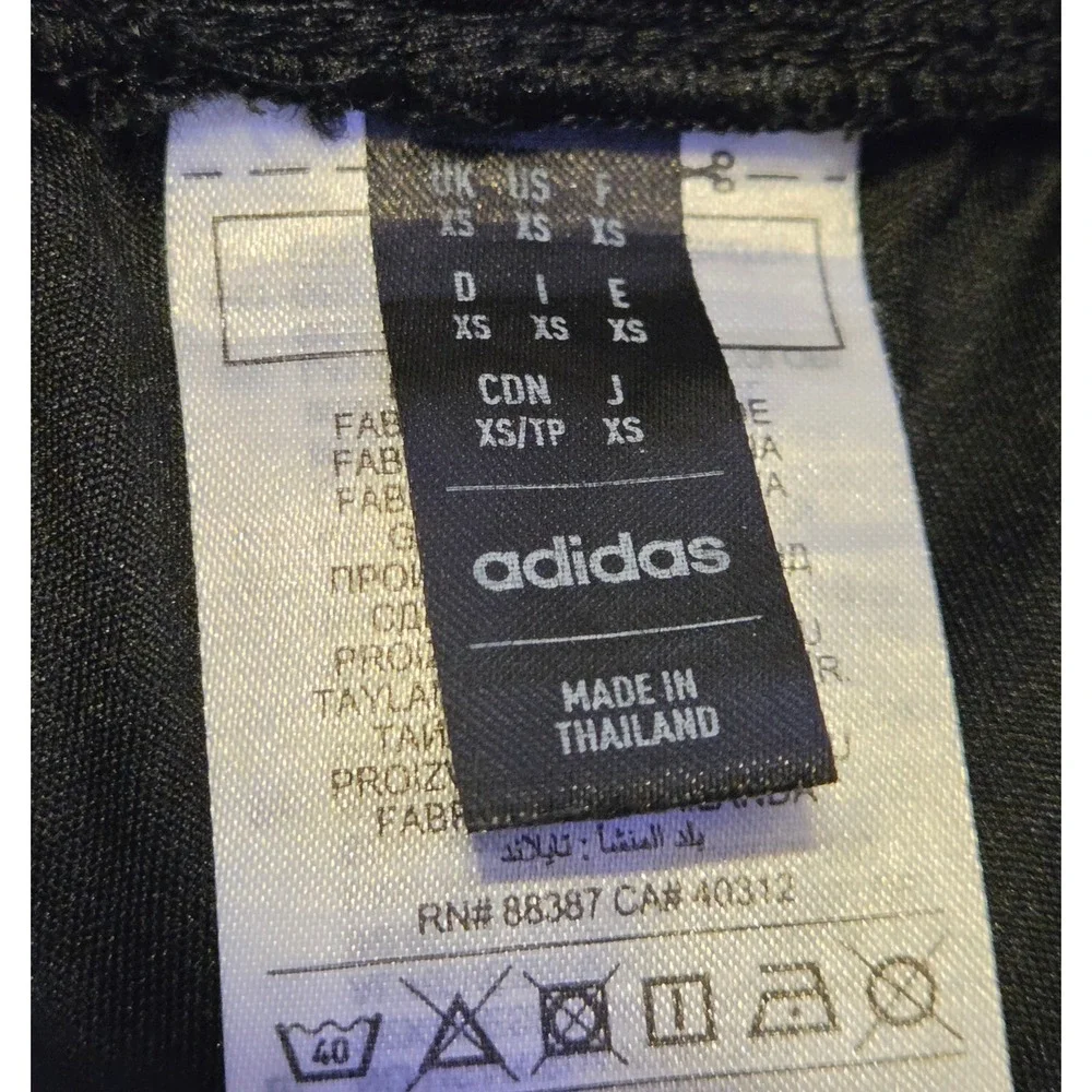 Adidas Athletic Training Shorts Men's Size XS Black White